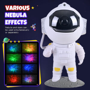 Astronaut Galaxy Star Projector Night Light