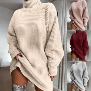 Women's Knit Sweater Dress